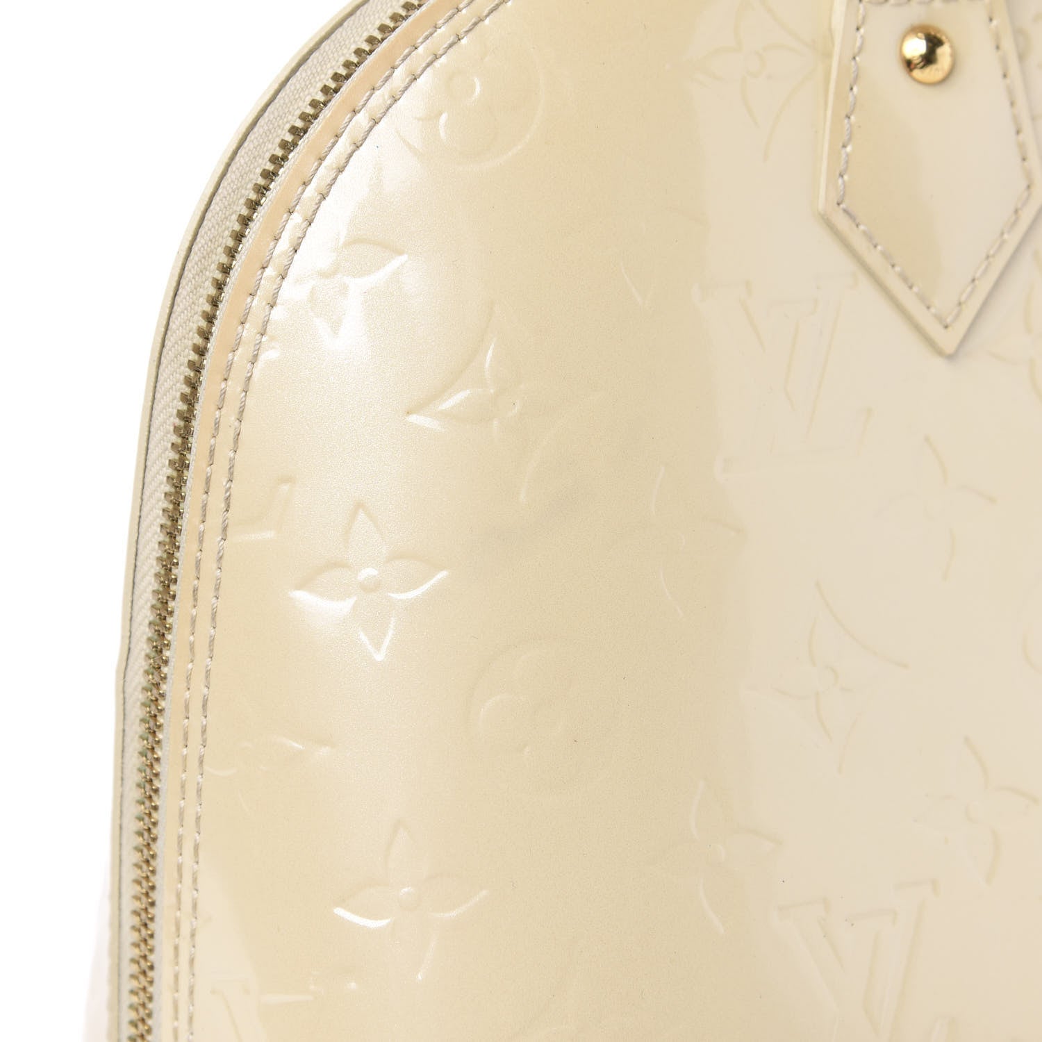 Louis Vuitton Vernis Alma PM Blanc Corail 9 of 15