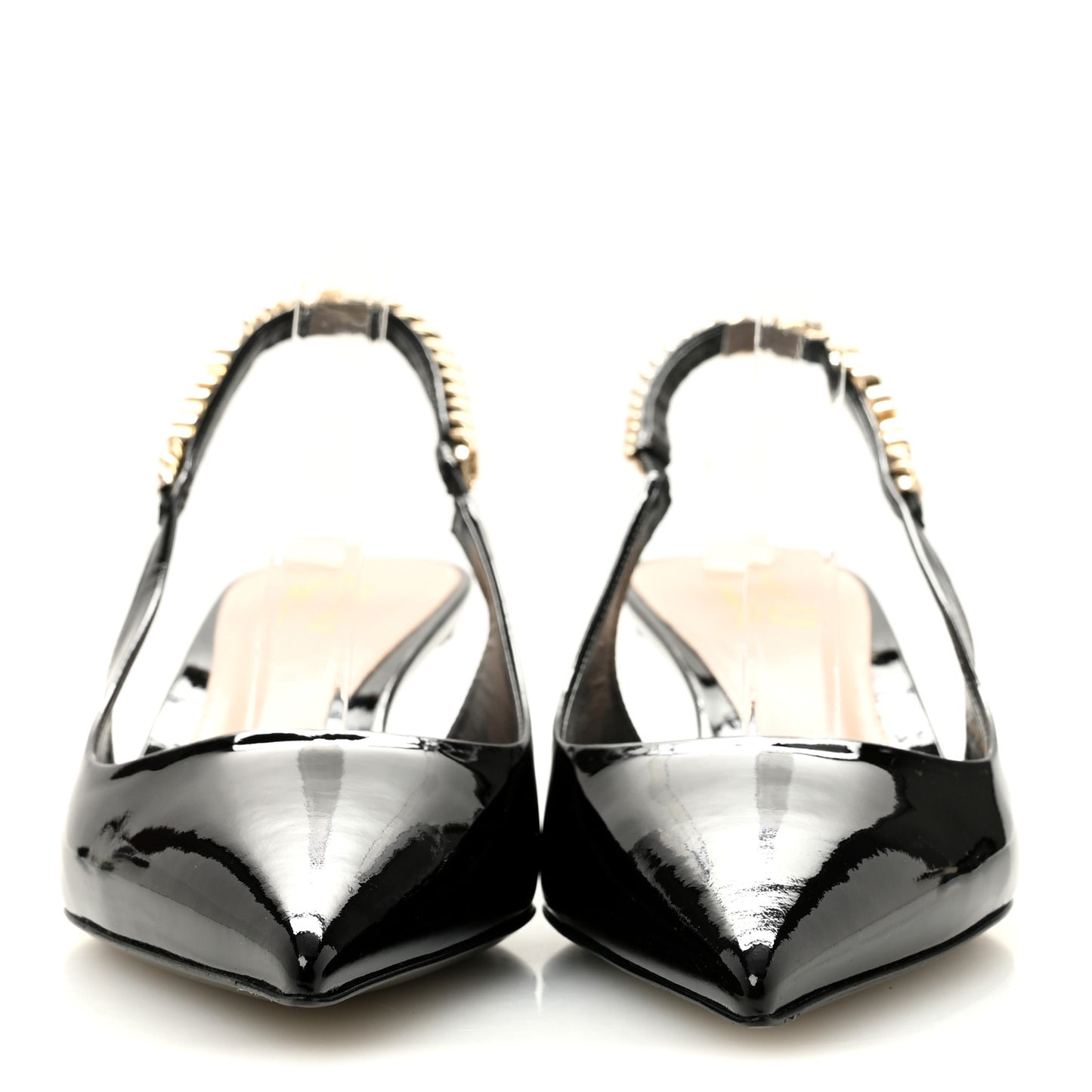 Patent Signoria 35mm Slingback Pumps 37 Black