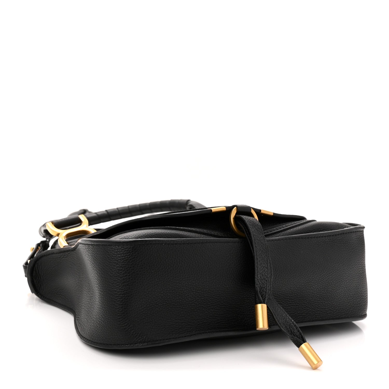 Chloe Calfskin Small Marcie Satchel Black 4 of 11