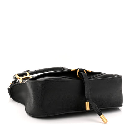 Chloe Calfskin Small Marcie Satchel Black 4 of 11