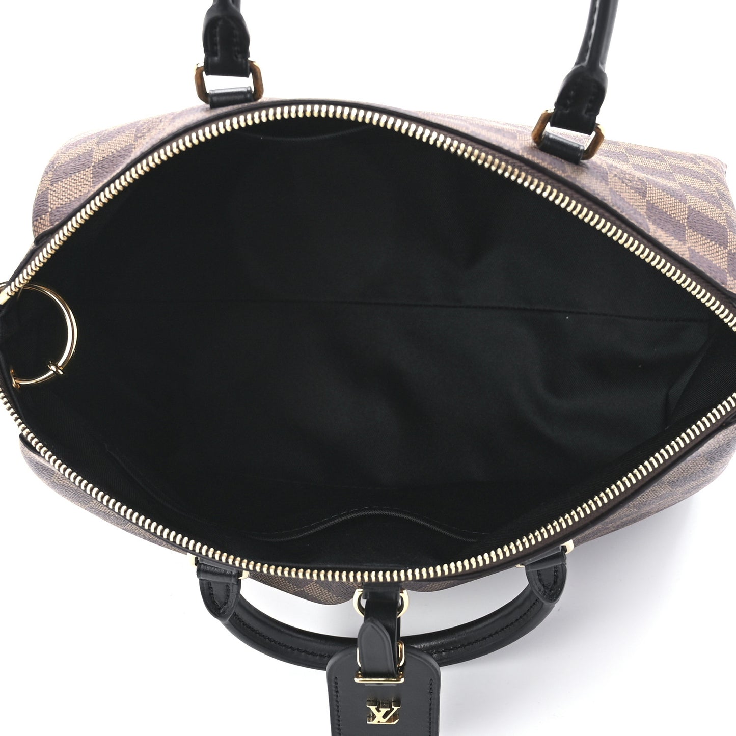 Damier Ebene Odeon Tote MM Black