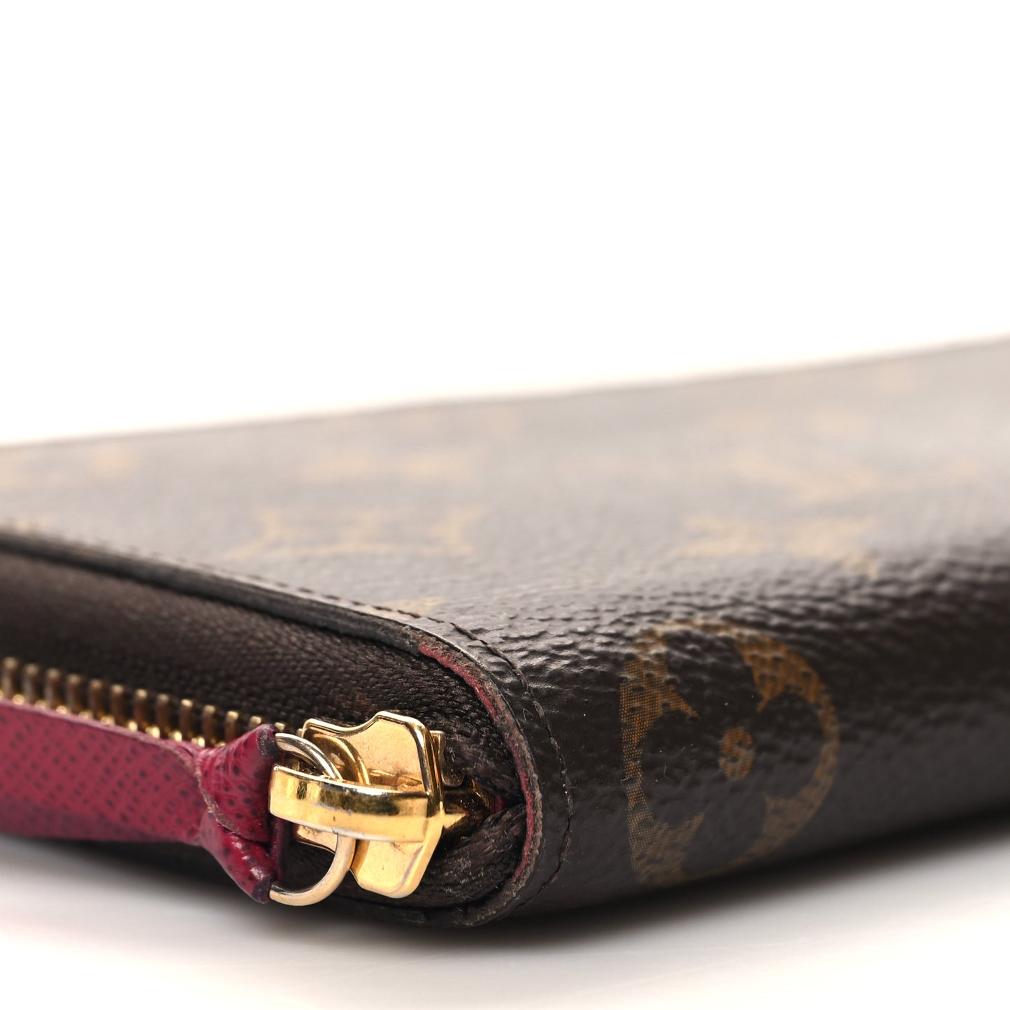 Monogram Clemence Wallet Fuchsia