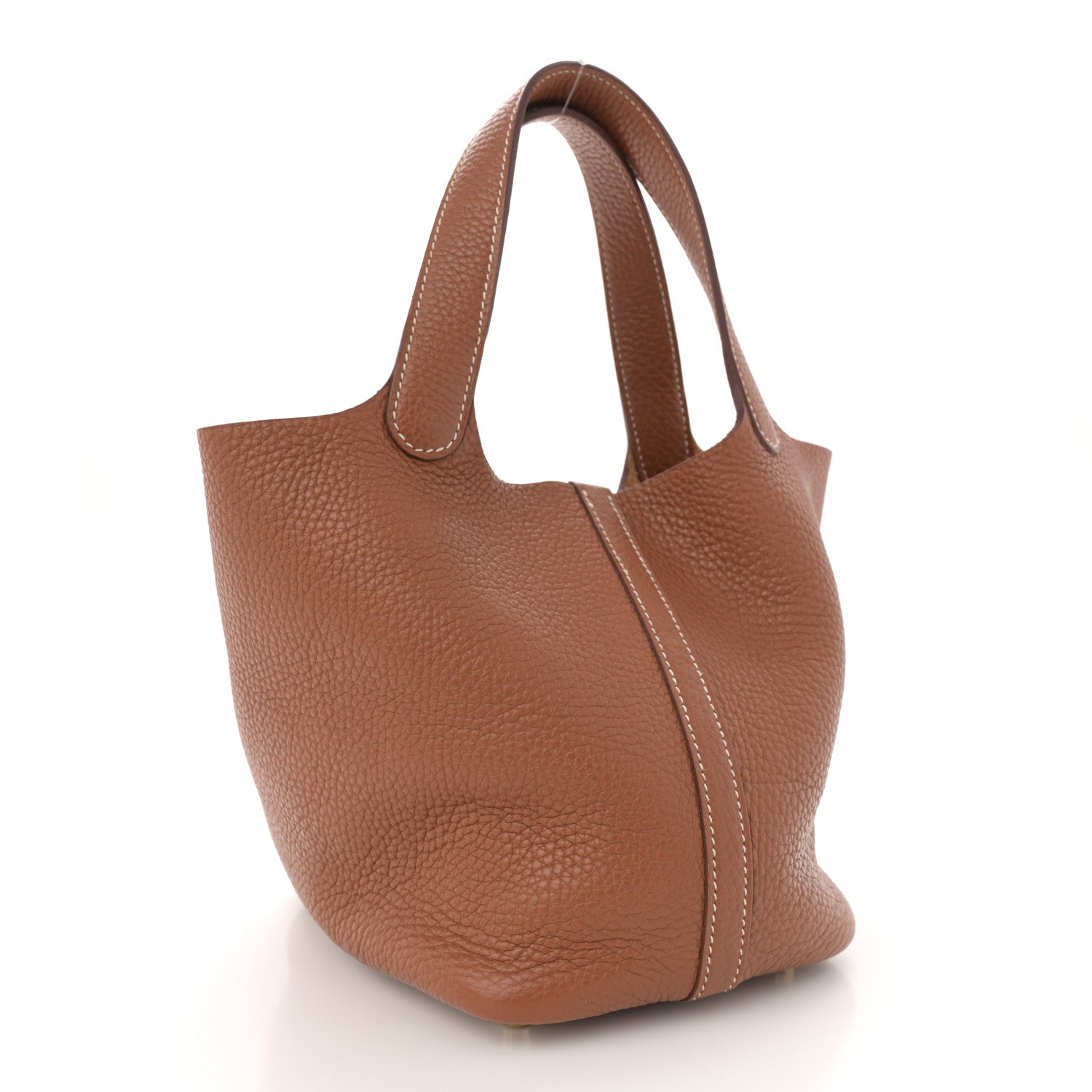 Hermes Taurillon Clemence Picotin Lock 18 PM Gold 3 of 12