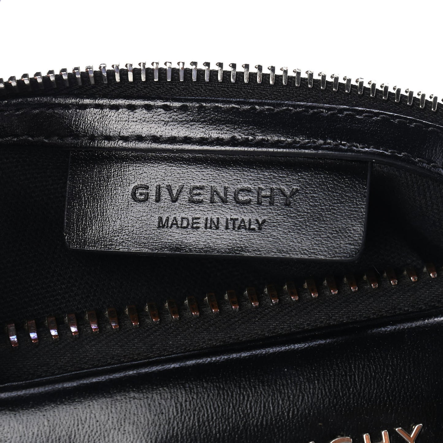 Shiny Lord Calfskin Small Antigona Black