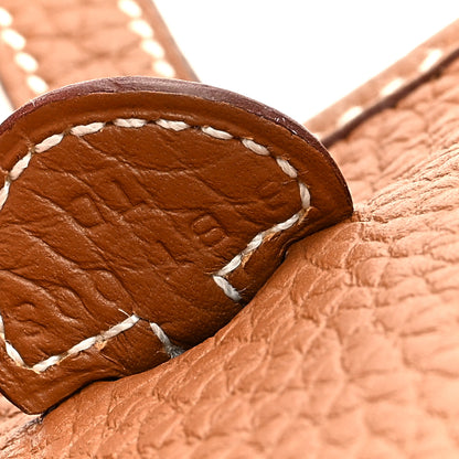 Hermes Taurillon Clemence Evelyne TPM Gold 7 of 10