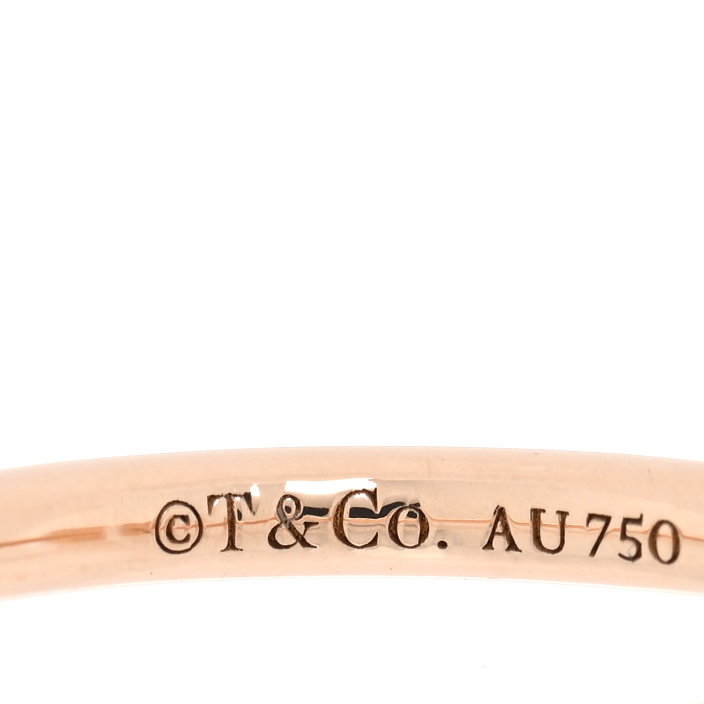18K Yellow Gold T Wire Ring 48 4.5