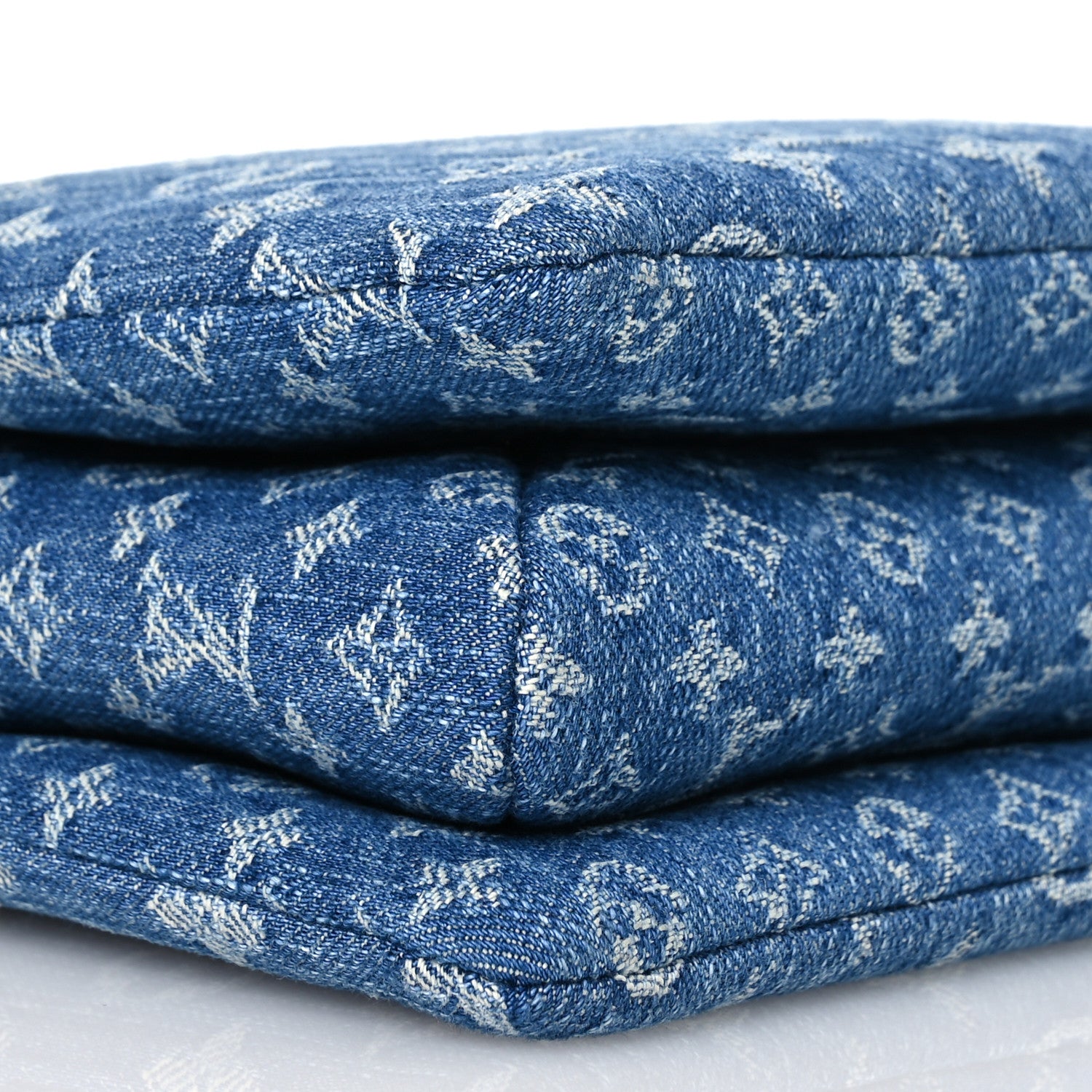 Louis Vuitton Monogram Denim Coussin PM  Blue 10 of 11