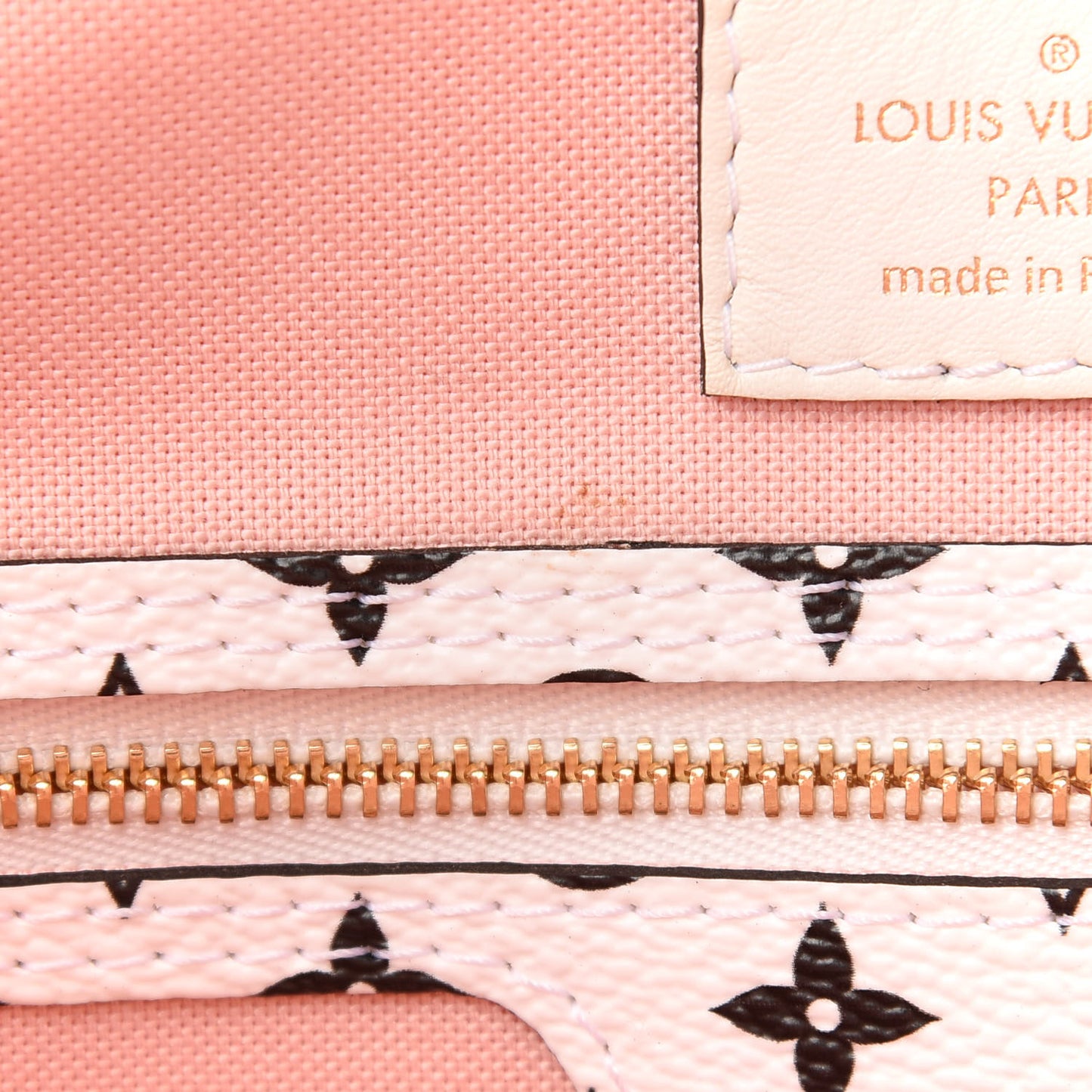 Monogram Giant Neverfull MM Rouge