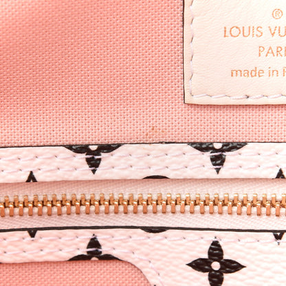 Louis Vuitton Monogram Giant Neverfull MM Rouge 13 of 13