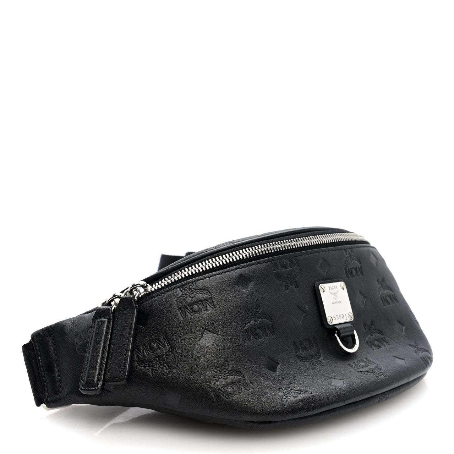 Calfskin Ottomar Monogram Belt Bag Black