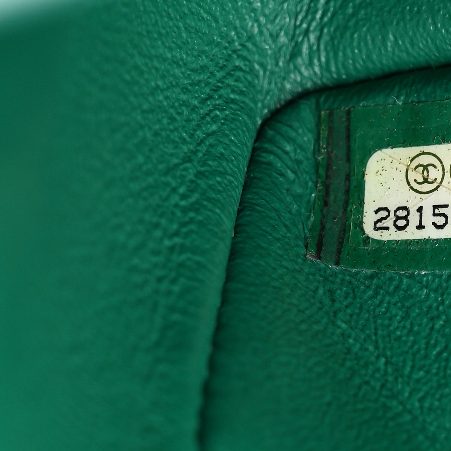Chanel Aged Calfskin Quilted 2.55 Reissue Mini Flap Green 7 of 10