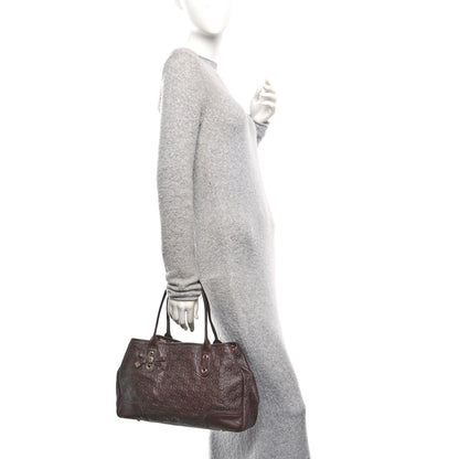 Gucci Guccissima Medium Princy Tote Dark Brown 2 of 10