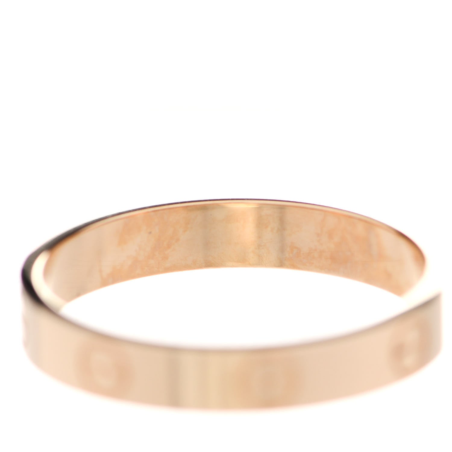 Cartier 18K Yellow Gold 3.5mm LOVE Wedding Band Ring 58 8.25 5 of 6