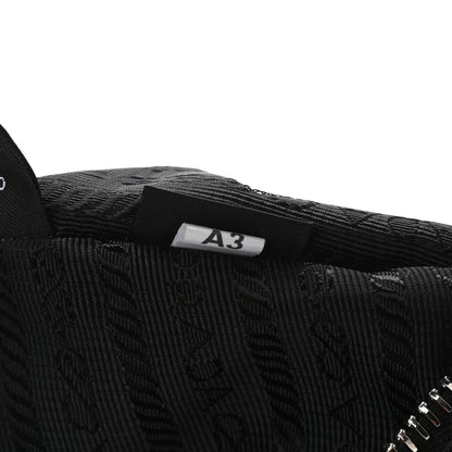 Prada Nylon Re-Edition 2005 Shoulder Bag Black 8 of 10