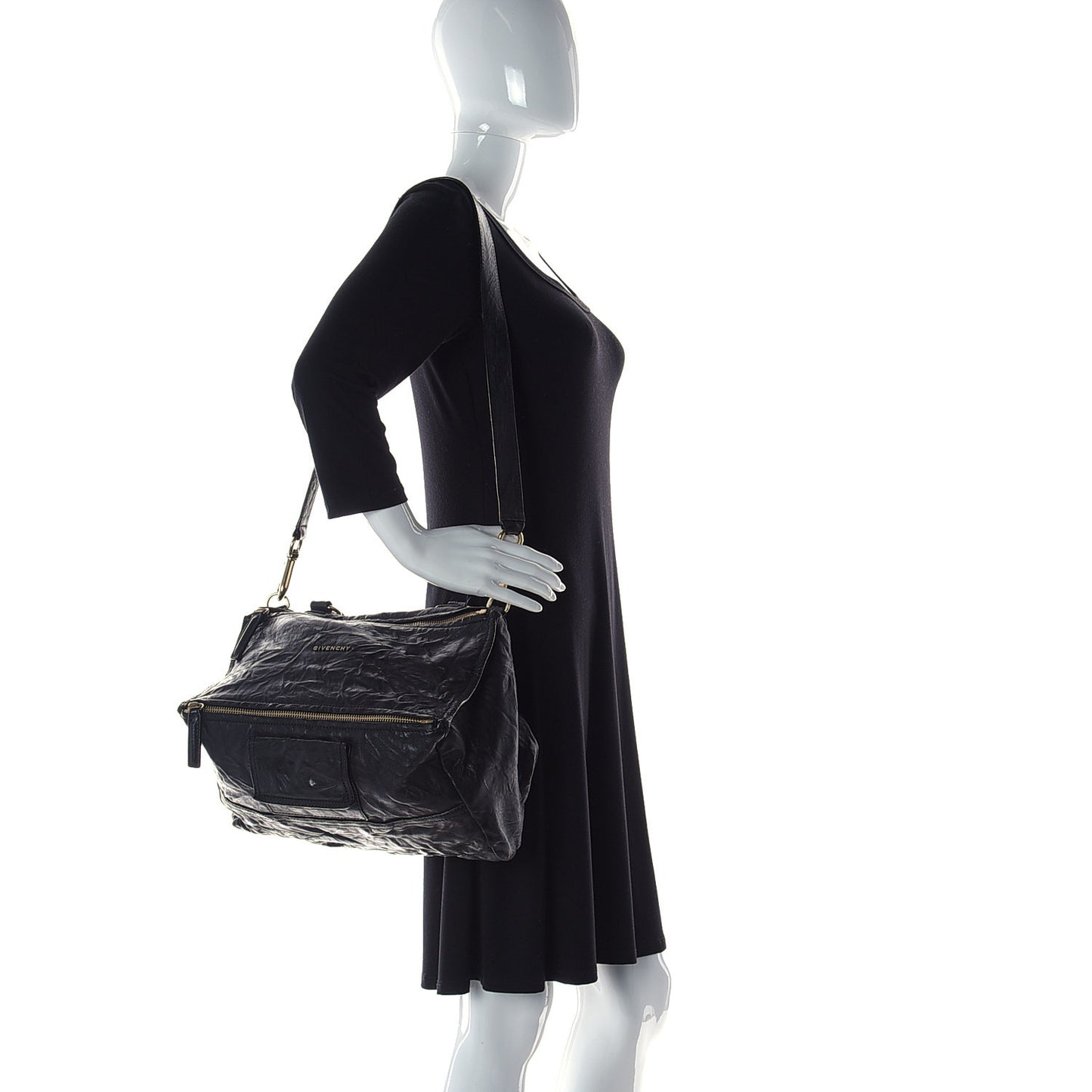 Tumbled Sheepskin Medium Pandora Black