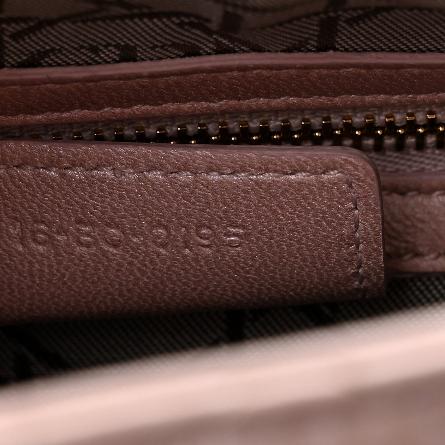 Pearly Lambskin Cannage Medium Lady Dior Lotus