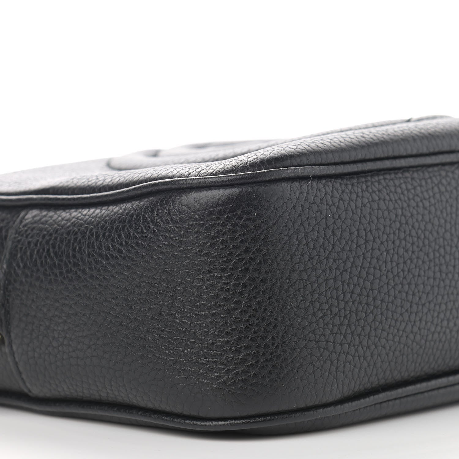 Gucci Pebbled Calfskin Small Soho Disco Bag Black 9 of 11