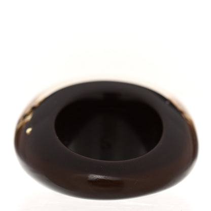 Louis Vuitton Resin Swarovski Crystal Inclusion Ring S 49/5 Brown 3 of 5