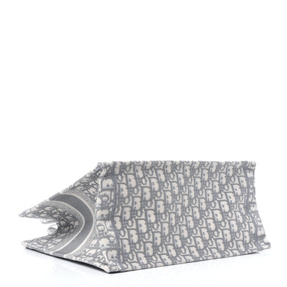 Christian Dior Oblique Medium Book Tote Grey 4 of 9