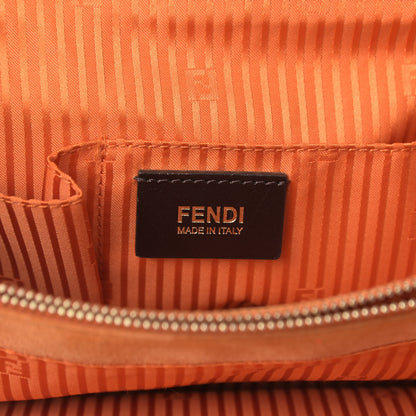 Fendi Vitello Elite Regular 2Jours Tote Arancio 6 of 21