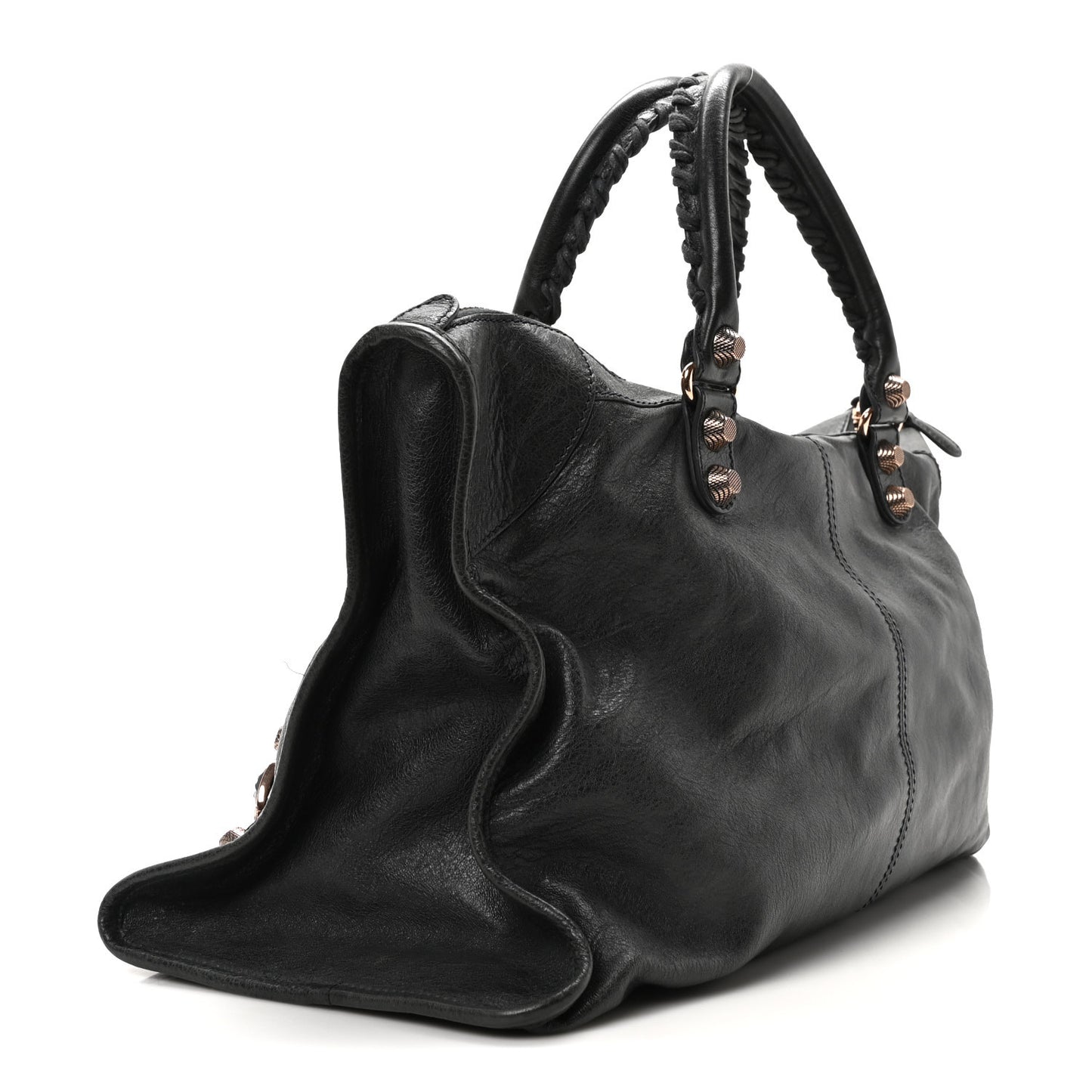 Agneau Giant 12 Rose Gold Hardware Anthracite