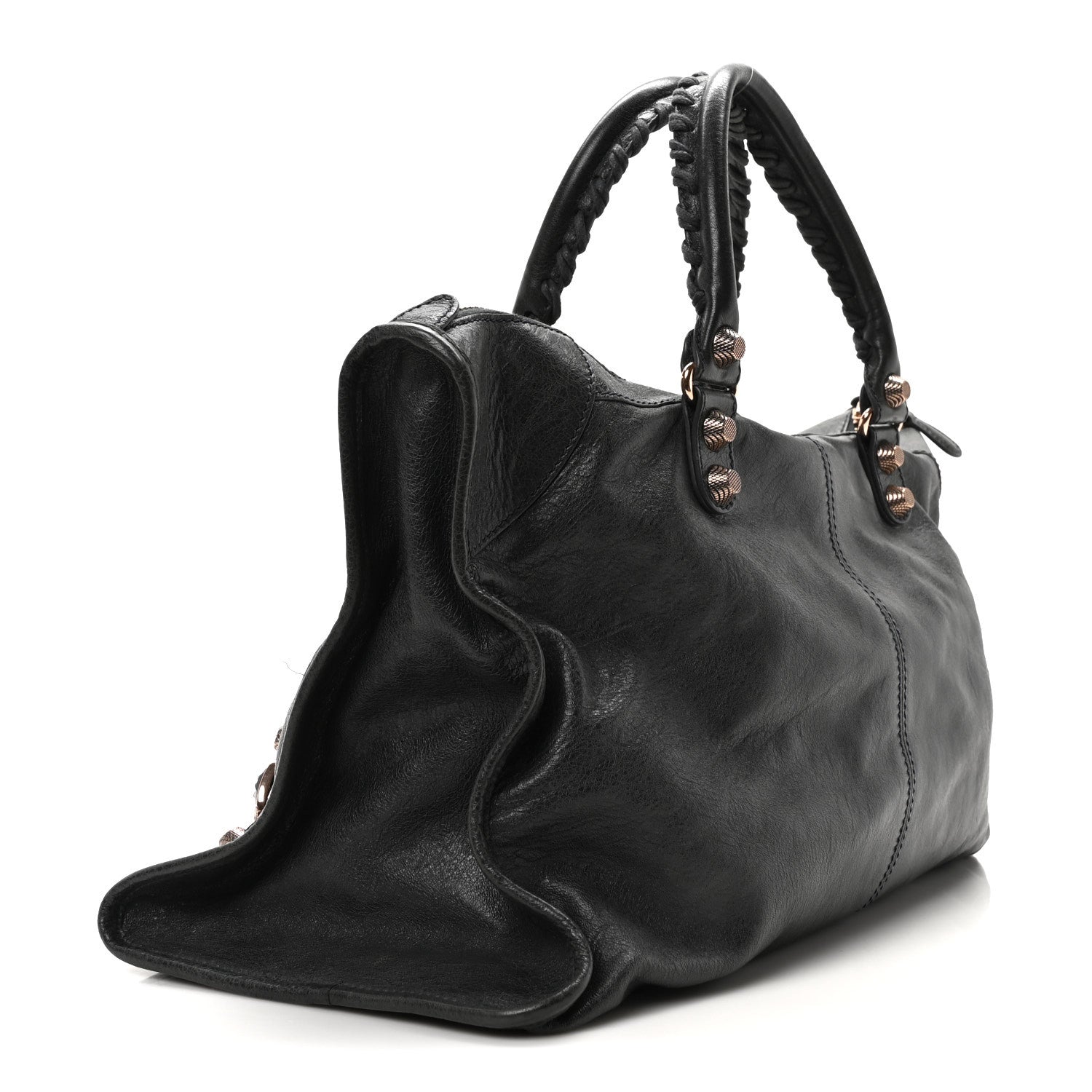 Balenciaga Agneau Giant 12 Rose Gold Hardware Anthracite 4 of 11