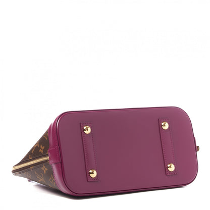 Louis Vuitton Monogram Totem Alma PM Magenta 3 of 9