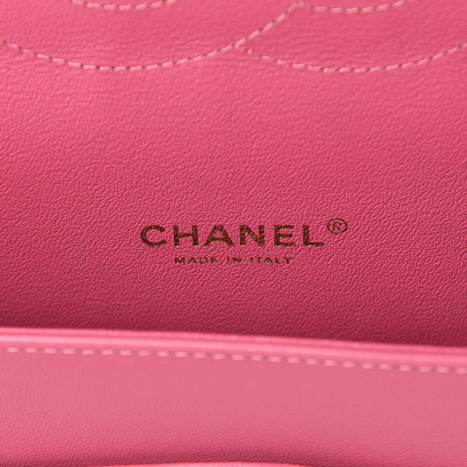 Chanel Lambskin Quilted Maxi Double Flap Dark Pink 6 of 19