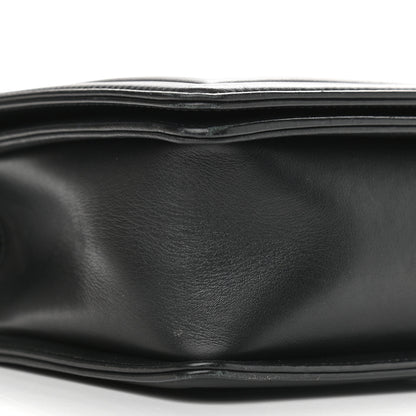Chanel Calfskin Chevron Quilted Medium Boy Flap Black 9 of 11