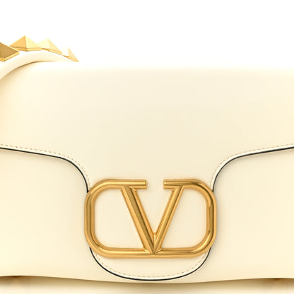 Valentino Garavani Nappa Stud Sign Shoulder Bag Ivory 7 of 9