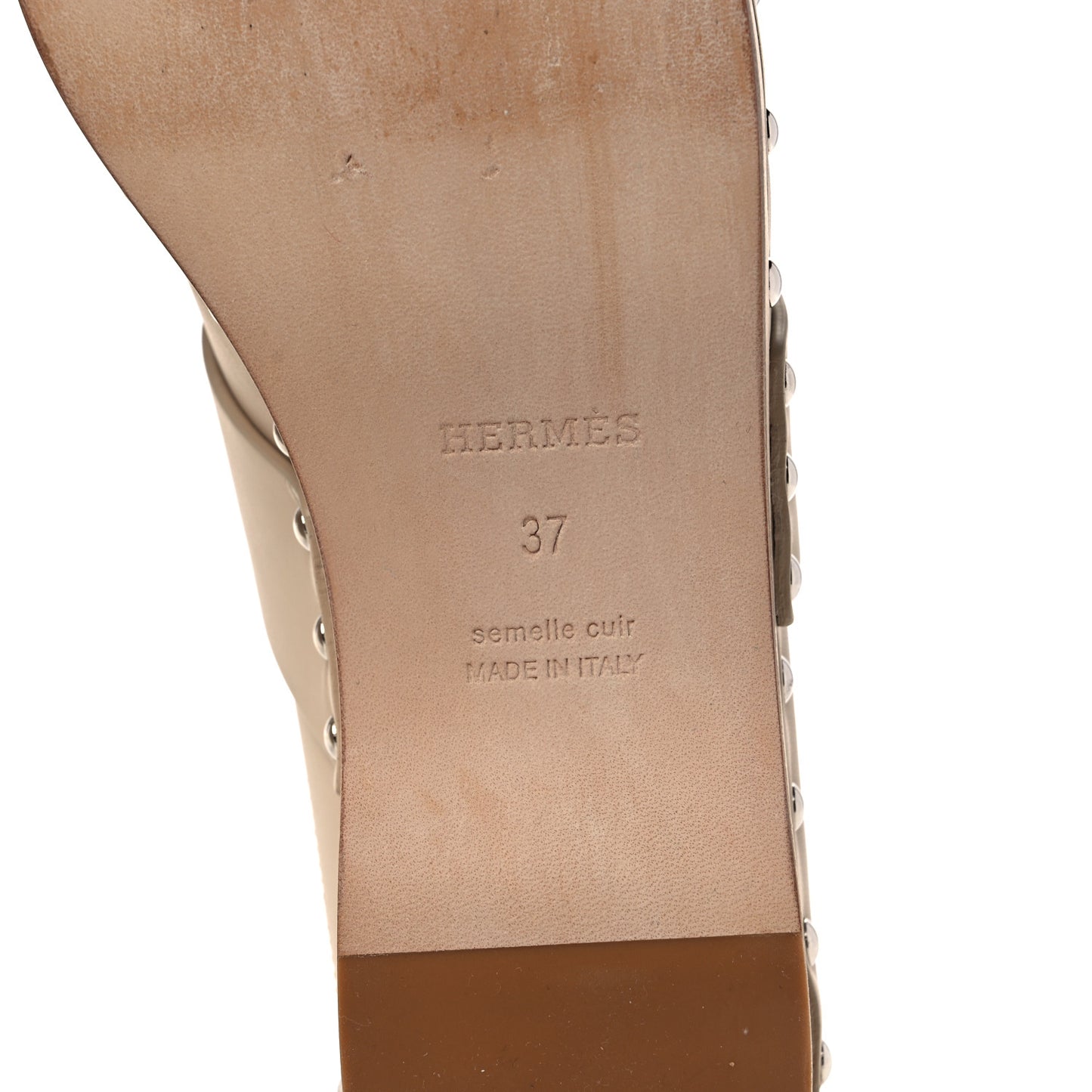 Calfskin Calya Mules 37 Hetre