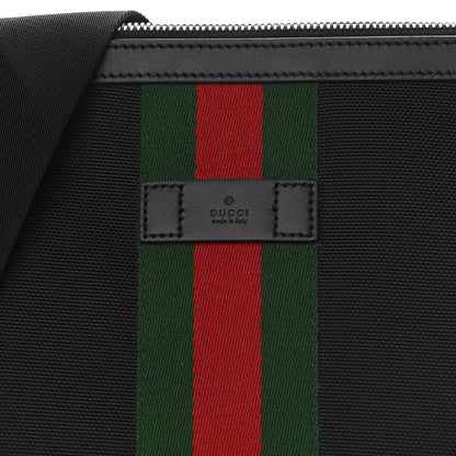 Gucci Techno Canvas Web Messenger Bag Black 10 of 10