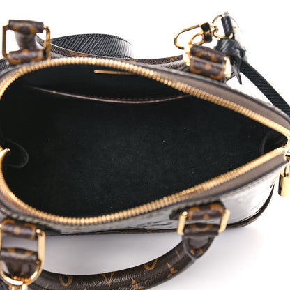 Louis Vuitton Vernis Epi Monogram Alma BB Champagne Metallise 5 of 15