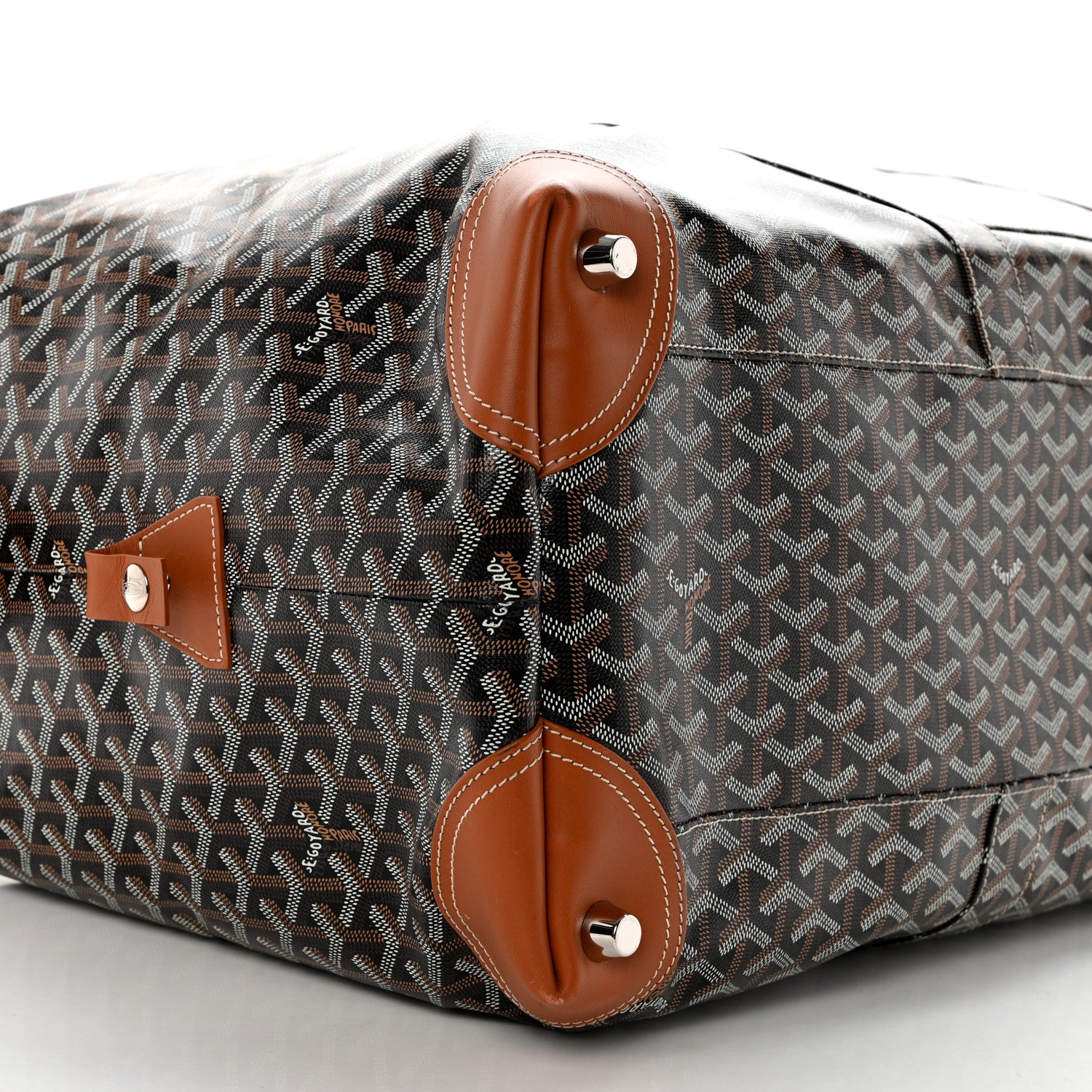 Goyard Goyardine Boeing 65 Black Gold 8 of 12