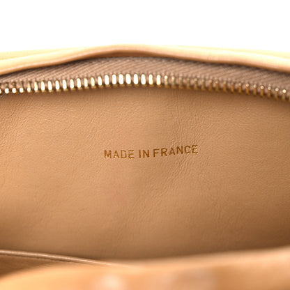 Chanel Lambskin Quilted Flap Camera Case Beige Clair 7 of 12