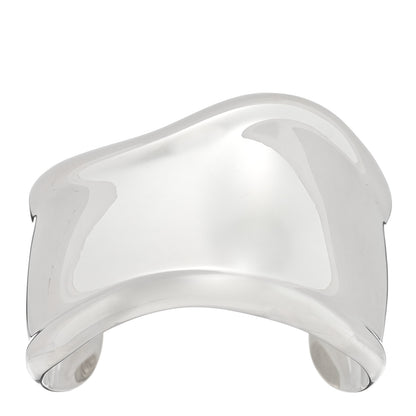 Tiffany Sterling Silver Small Elsa Peretti Right Wrist Bone Cuff Bracelet 1 of 3