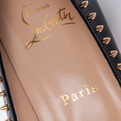 Christian Louboutin Patent Malachite Treliliane 30 Pumps 36 Black Vert 7 of 7