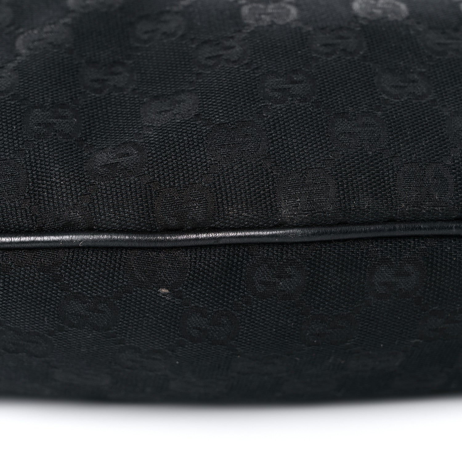 Gucci Monogram Medium Indy Top Handle Hobo Black 10 of 14