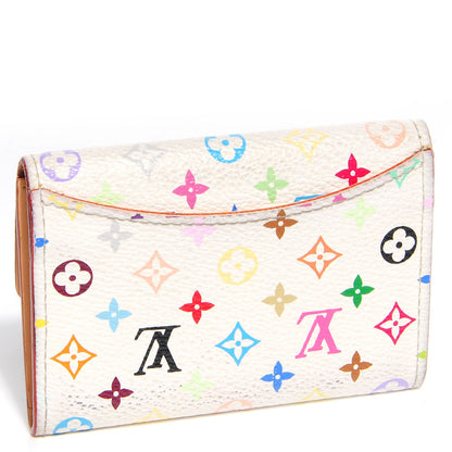 Louis Vuitton Monogram Multicolor Buisness Card Holder White 3 of 7