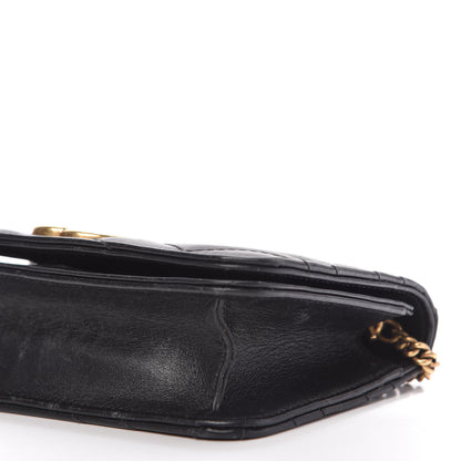 Gucci Calfskin Matelasse GG Marmont Mini Bag Black 7 of 9