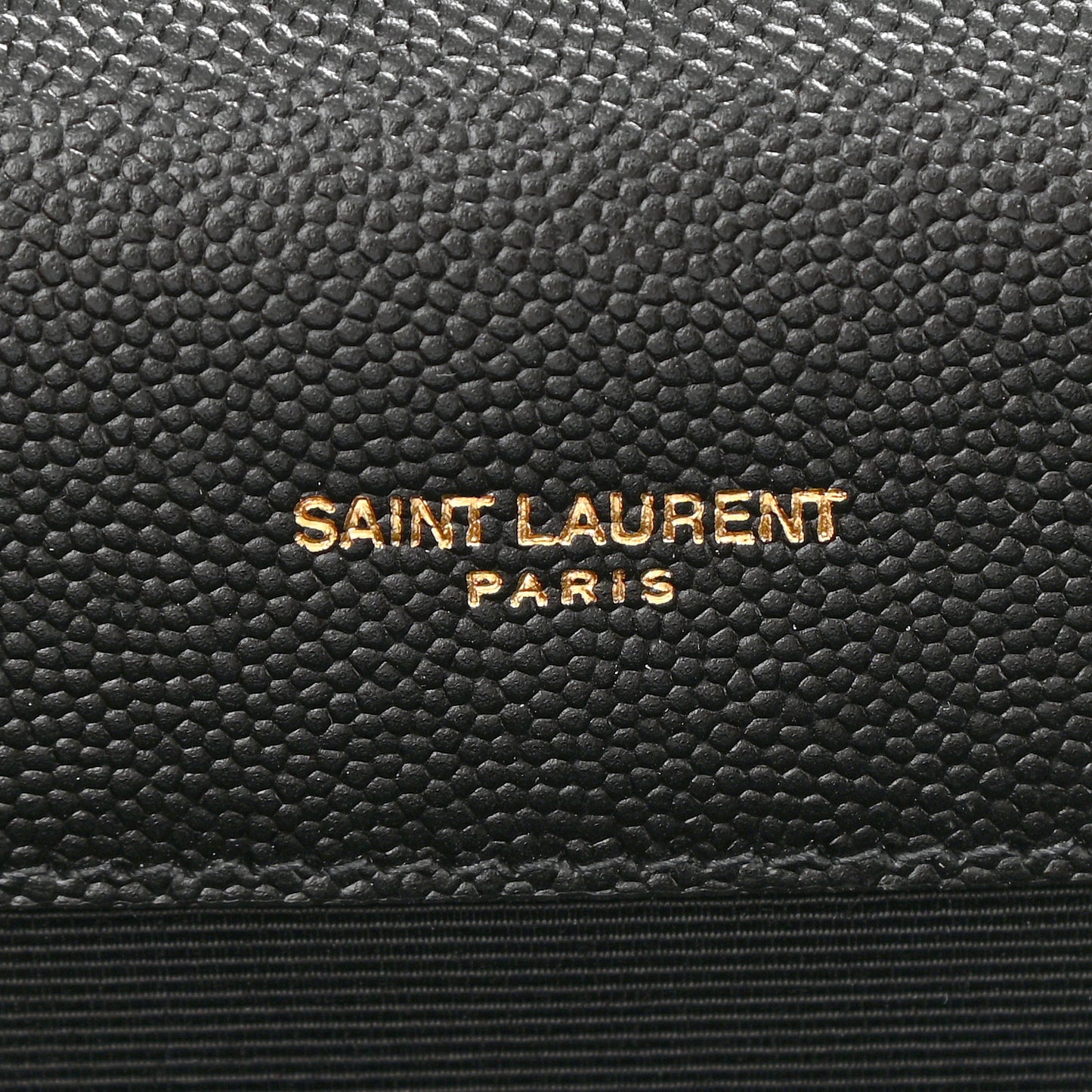 Grain De Poudre Textured Mixed Matelasse Triquilt Medium Monogram Satchel Black