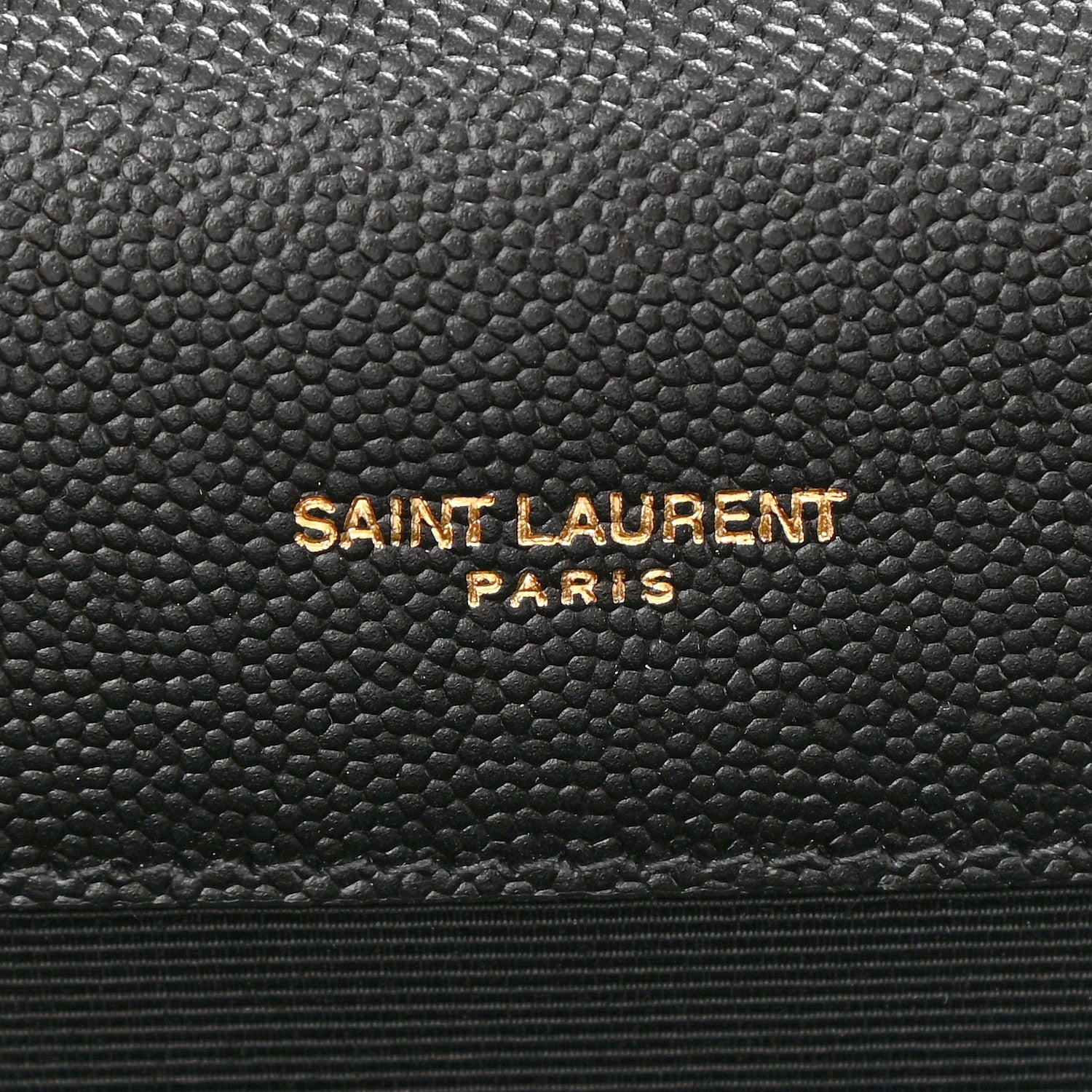 Saint Laurent Grain De Poudre Textured Mixed Matelasse Triquilt Medium Monogram Satchel Black 6 of 11