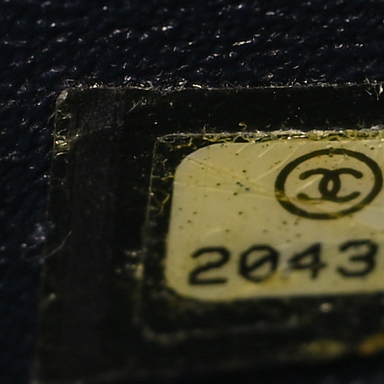 Chanel Lambskin Quilted Jumbo Double Flap Navy 7 of 11