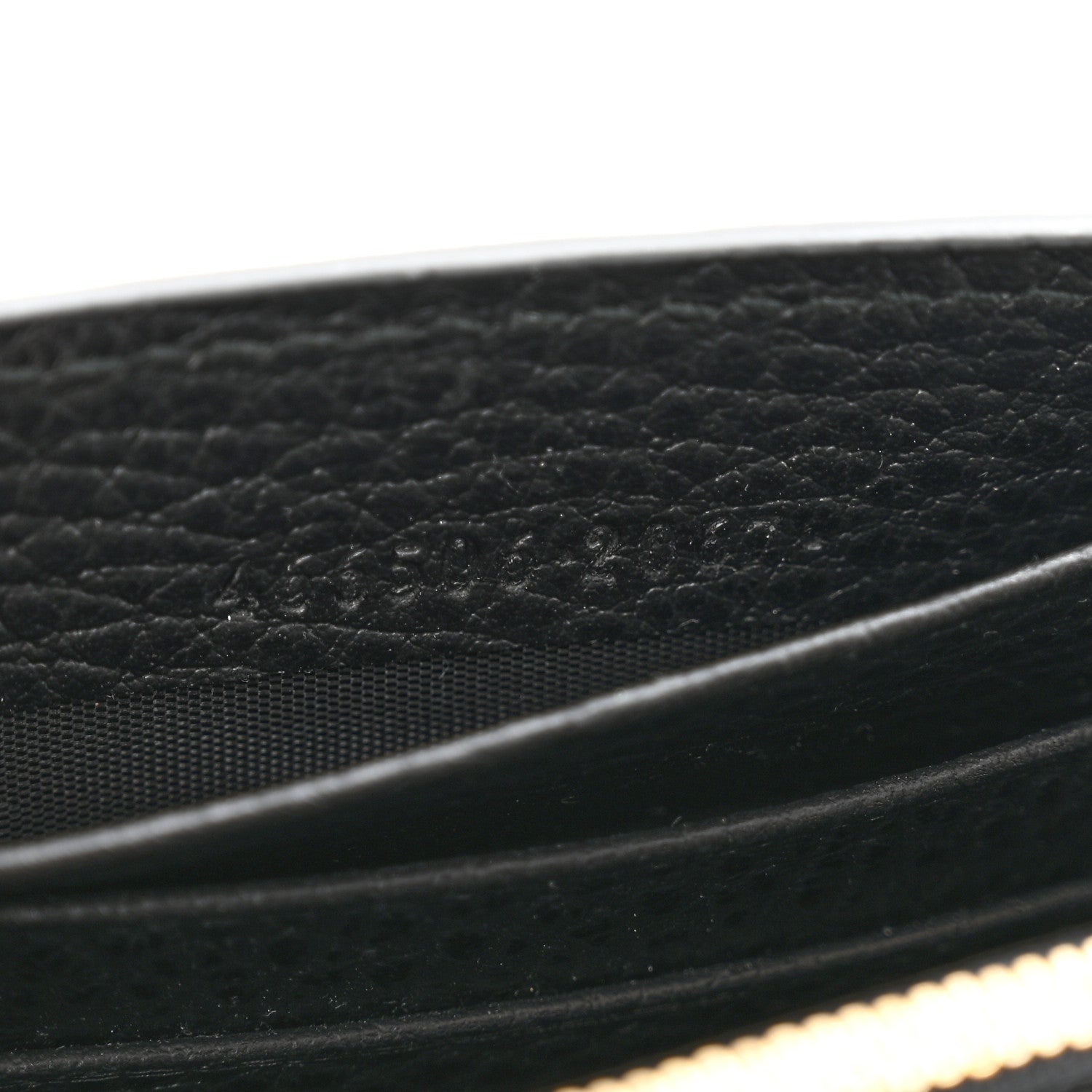 Gucci Dollar Calfskin Medium Betty Chain Wallet Black 6 of 11