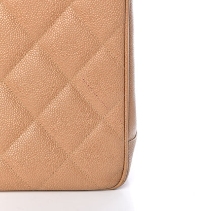 Chanel Caviar Quilted Tote Beige 14 of 14