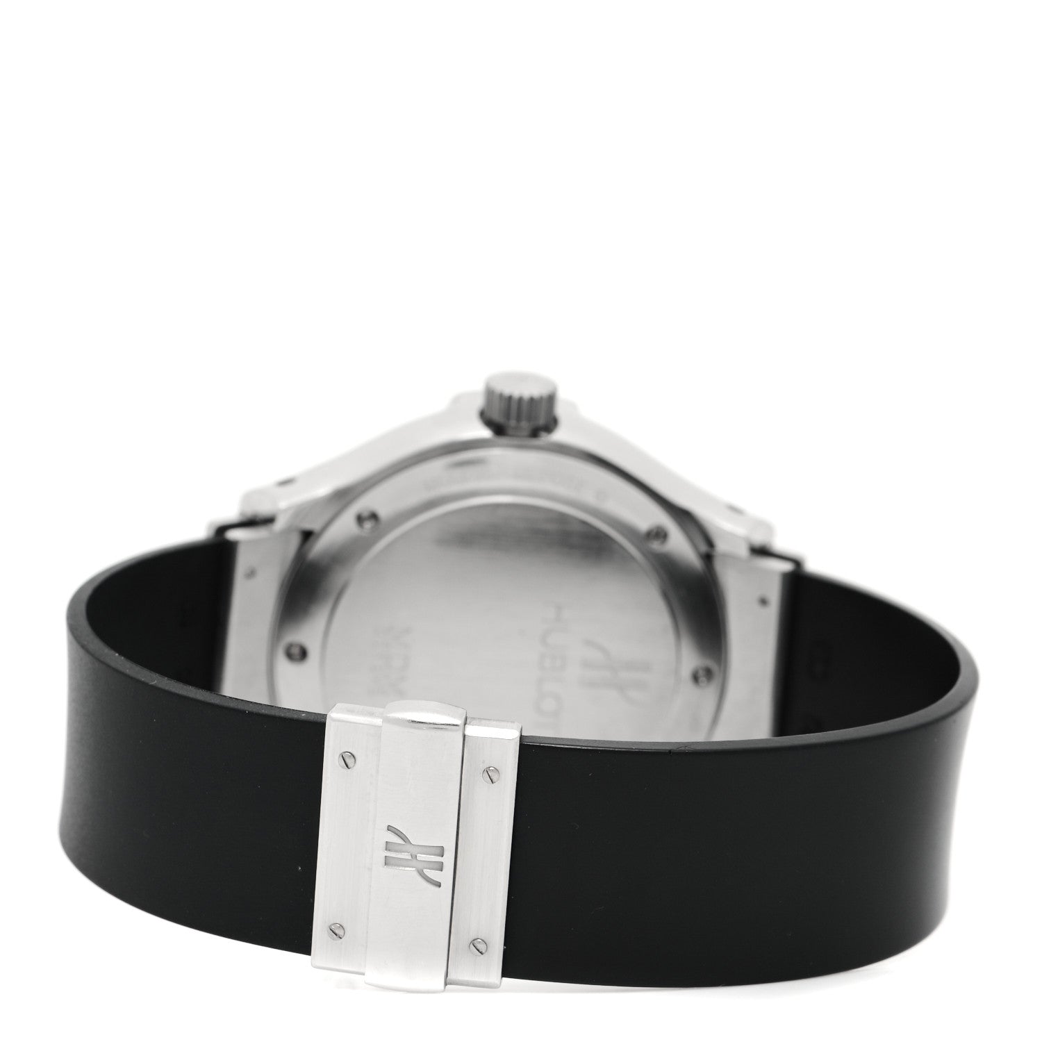 Hublot Stainless Steel Rubber 40mm MDM Automatic Watch Blue 1831.1 3 of 4