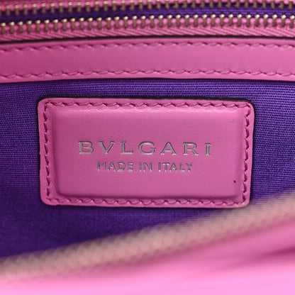 Bulgari Calfskin Serpenti Forever Shoulder Bag Pink 7 of 13