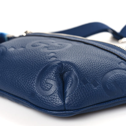 Gucci Piuma Calfskin Jumbo GG Embossed Small Belt Bag Royale 9 of 9