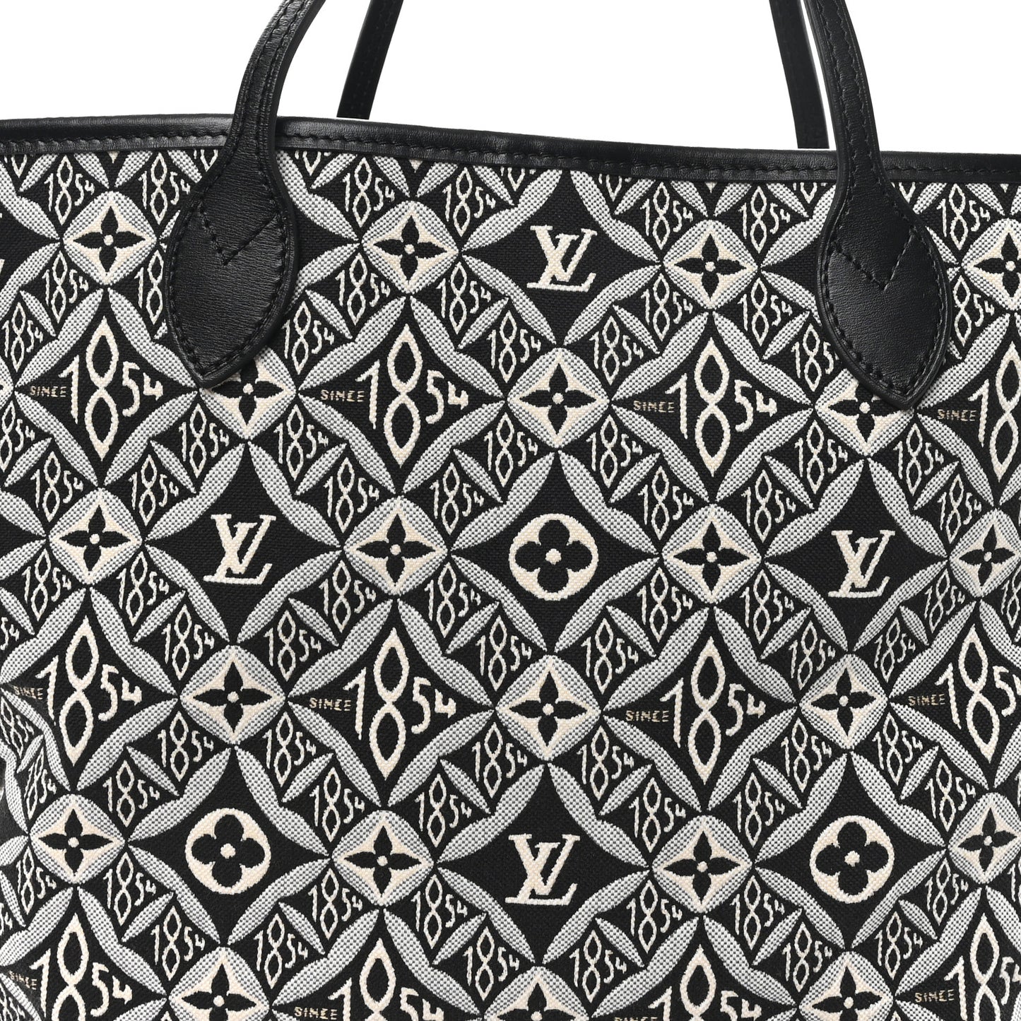 Jacquard Since 1854 Neverfull MM Grey