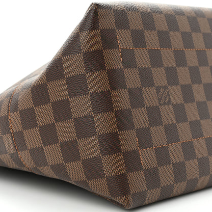 Louis Vuitton Damier Ebene Belmont MM Black 8 of 10